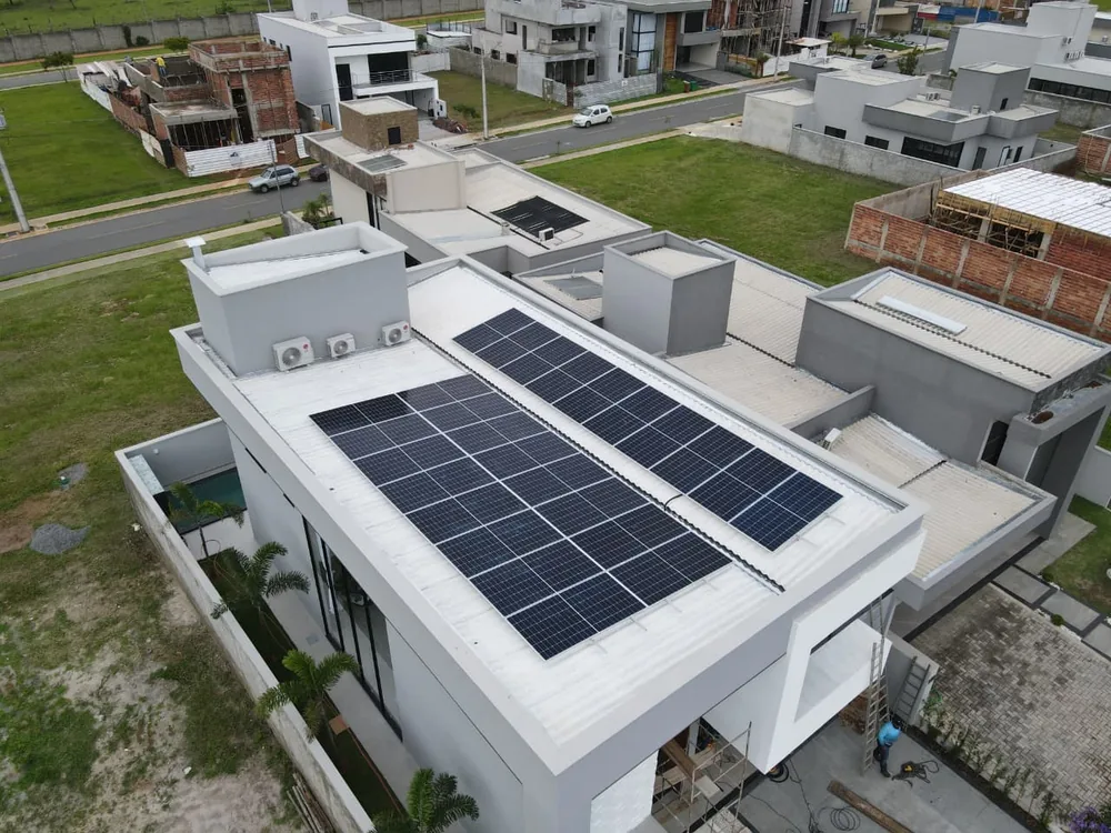 Instalação residencial executada pela Borges Brito