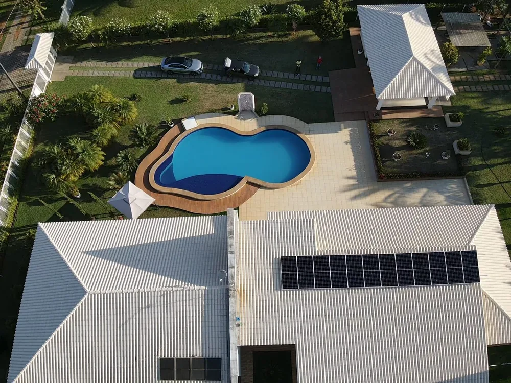 Instalação residencial executada pela Borges Brito